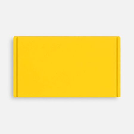 Лейбл из ПВХ Dzeta, M, желтый