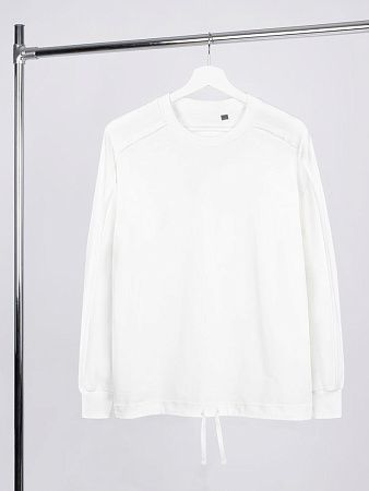 Свитшот унисекс Vozduh, молочно-белый, размер M/L