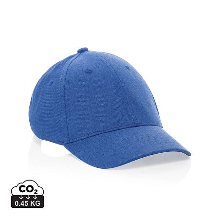 Бейсболка Milo из переработанной смесовой ткани AWARE™, 6 клиньев, 200 г/м²