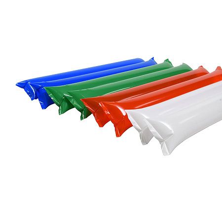 Палки-стучалки STICK   "Оле-Оле", полиэтилен, 60 *10 см, зелёный