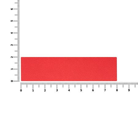 Лейбл Listra Latte, красный