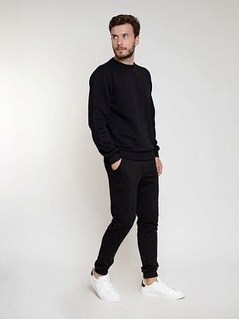 Свитшот Premium, черный, размер S