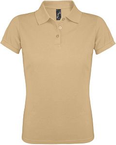 Рубашка поло женская Prime Women 200 черная под нанесение