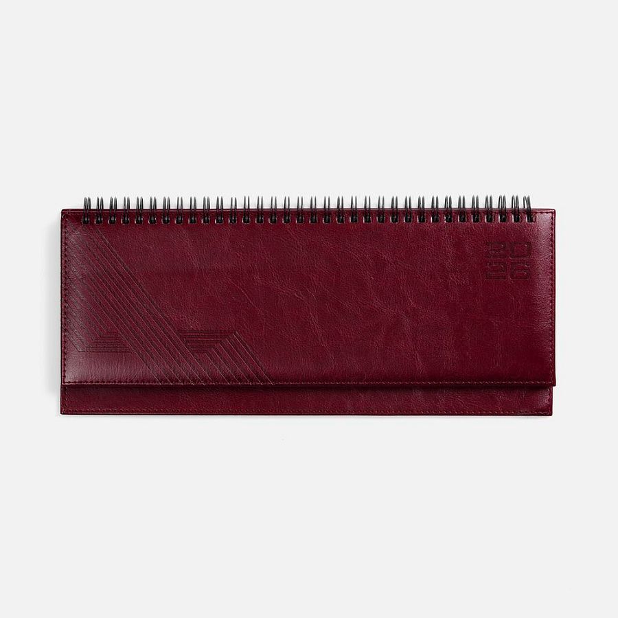 Планинг Faro, датированный, бордовый