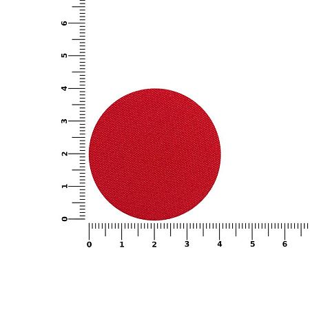 Наклейка тканевая Lunga Round, M, красная