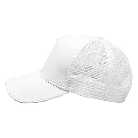 Кепка 5-панельная  Shefild  250 с сеткой, c черным сендвичем, черная