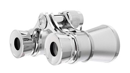 Театральный бинокль Broadway 325B, серебристый