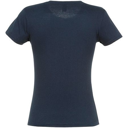 Футболка женская Miss 150, темно-синяя (navy), размер XL