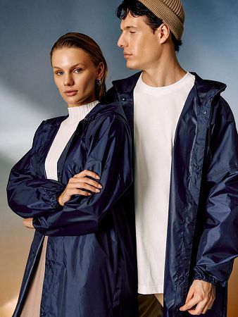 Дождевик унисекс Rainman, темно-синий, размер XS