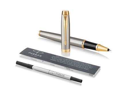 Ручка роллер Parker «IM Core Brushed Metal GT»