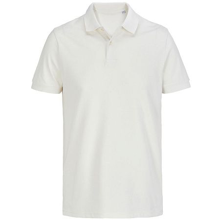 Рубашка поло унисекс Pacific, молочно-белая, размер S