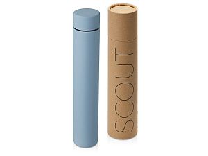 Вакуумный термос «Scout», soft-touch, 235 мл, тубус