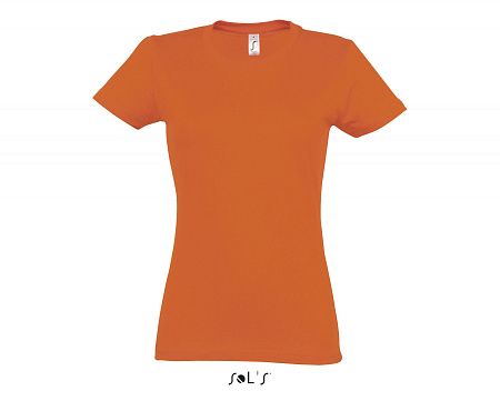 Фуфайка (футболка) IMPERIAL женская,Оранжевый 3XL