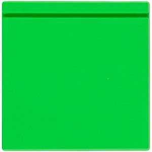 Лейбл из ПВХ Kare, зеленый неон