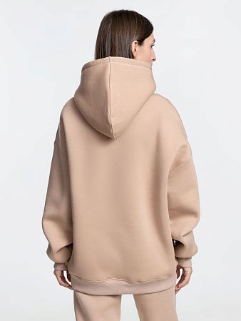 Худи Kulonga Oversize, бежевое (песочное), размер 3XL/4XL