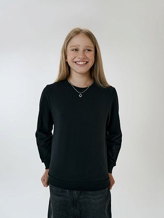 Свитшот детский Toima Kids 2.0, черный, размер 6 лет (106-116 см)