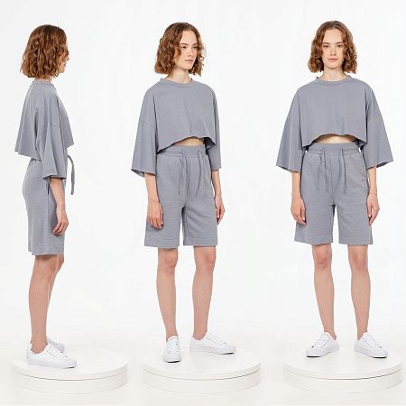 Шорты J3, серые, размер XS/S