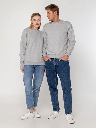 Толстовка Unit Toima, серый меланж, размер XS v2