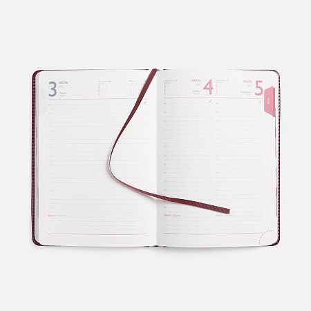 Ежедневник Faro, датированный, бордовый