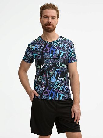 Футболка унисекс Senti с полной запечаткой на заказ, размер M