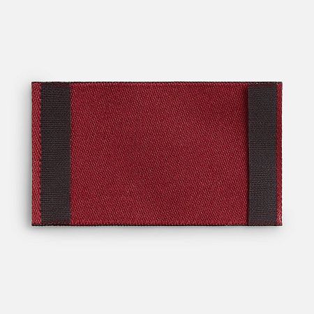 Лейбл тканевый Epsilon, M, бордовый