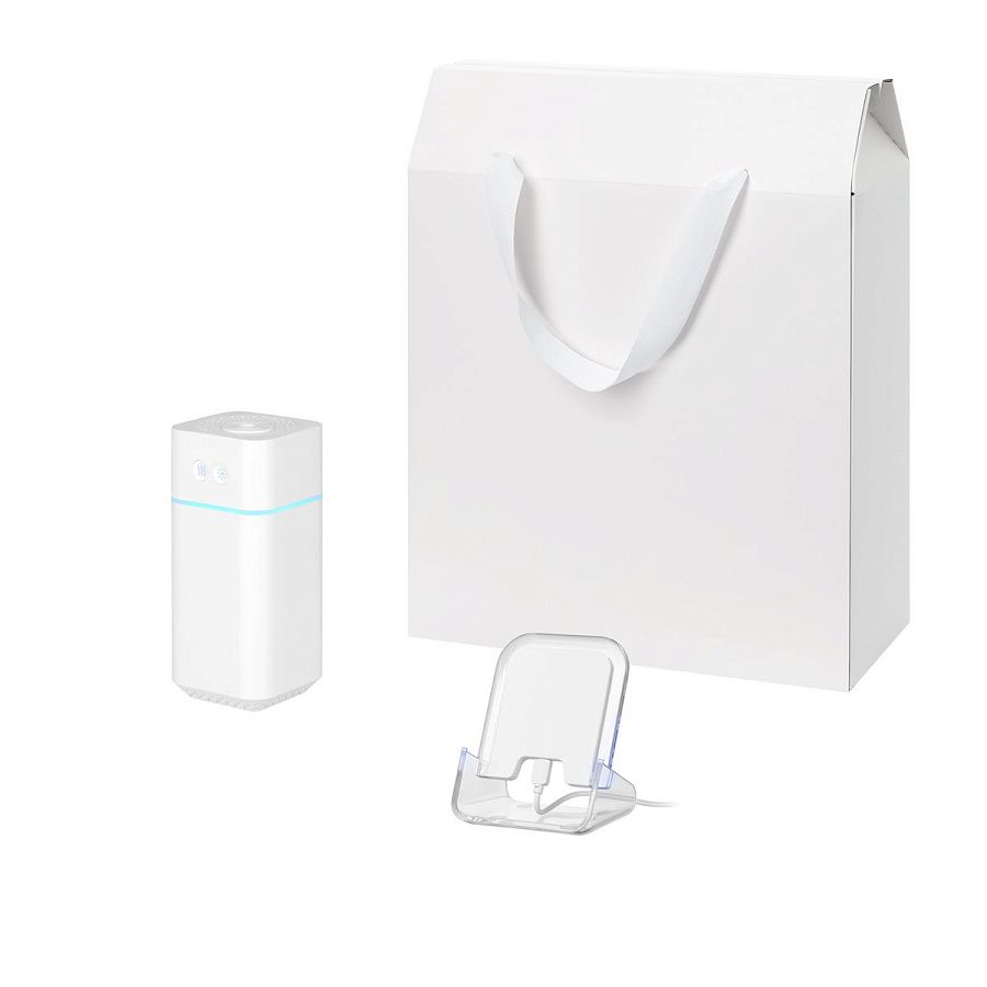 Подарочный набор Cloud NEO, Gloss NEO, белый (увлажнитель воздуха, зарядное устройство)