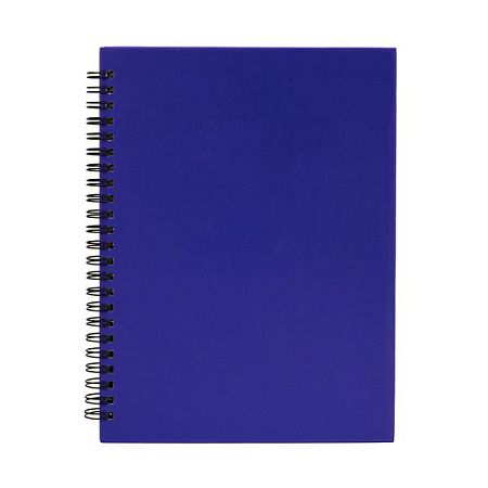 Блокнот на пружине VALLE, королевский синий