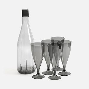 Набор бокалов Maty в футляре-бутылке