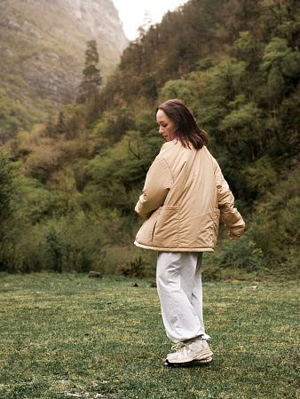 Куртка унисекс Veter, бежевая, размер XS/S