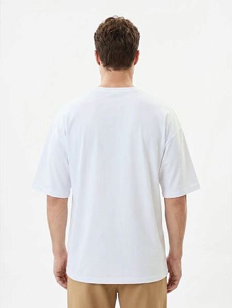 Футболка Oversize Premium 210, белая, размер S