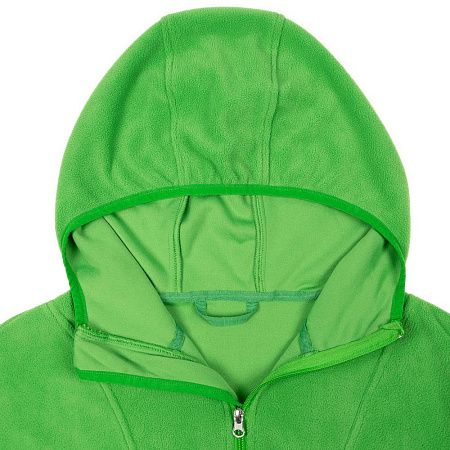 Анорак флисовый унисекс Fliska, зеленое яблоко, размер XL/2XL