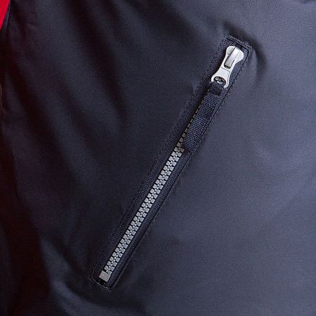 Жилет мужской PORTUGAL, темно-синий, 2XL, осн.ткань:100% полиэстер; подкладка:100% флис, 200 г/м2