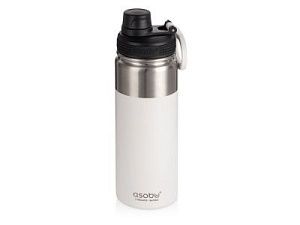 Вакуумная термобутылка «ALPINE FLASK», 530 мл, цвет: белый