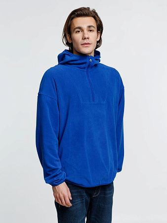 Анорак флисовый унисекс Fliska, ярко-синий, размер XL/2XL