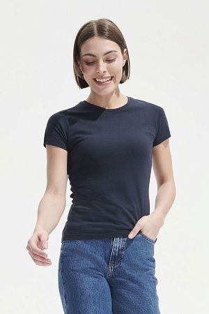 Футболка женская Miss 150, белая, размер S