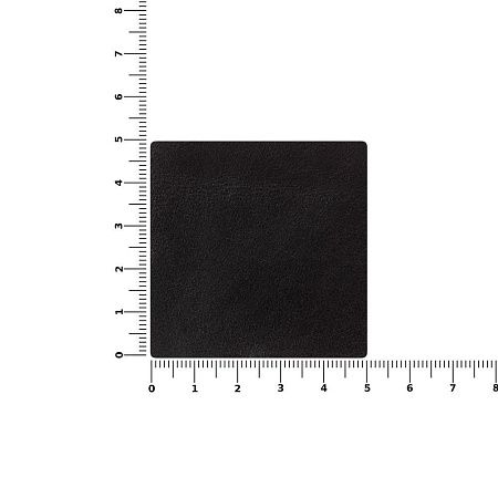 Лейбл кожаный Sinatu, L, черный