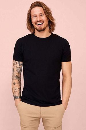 Футболка мужская Millenium Stretch Men, белая, размер S