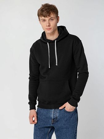 Толстовка с капюшоном Unit Kirenga Heavy, черная, размер S
