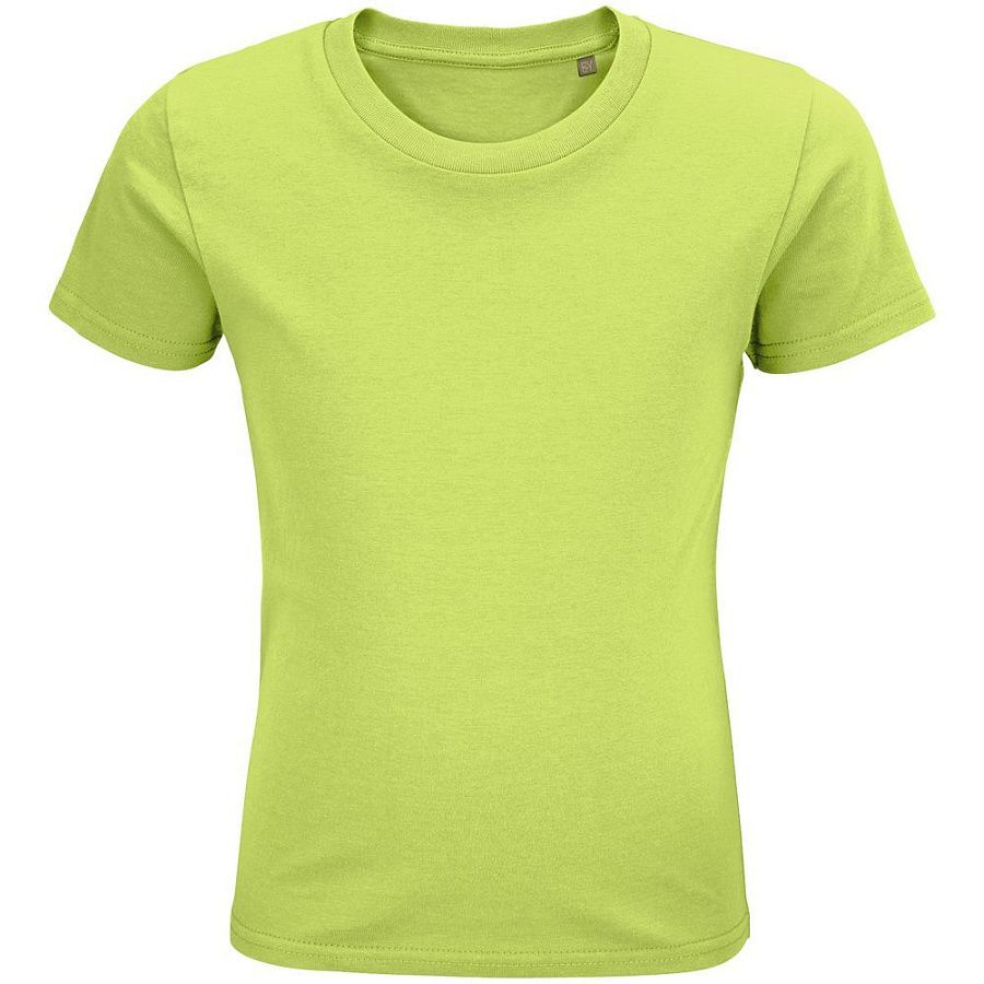 Футболка детская Pioneer Kids, зеленое яблоко под нанесение