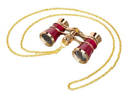 Театральный бинокль Broadway 325B, красный