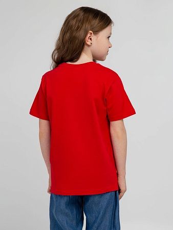 Футболка детская Regent Kids 150, красная, размер 6 лет (106-116 см)
