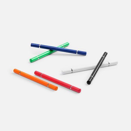 Ручка шариковая и вечный карандаш Diptych, черная