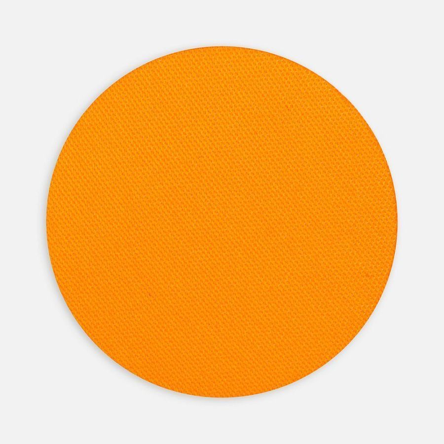 Наклейка тканевая Lunga Round, M, оранжевый неон