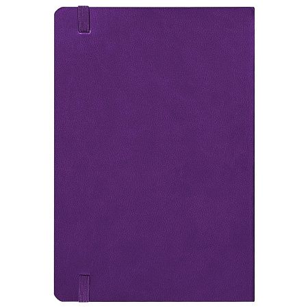 Блокнот Flexy Forest Urban Latte А5, недатированный, фиолетовый, в гибкой обложке