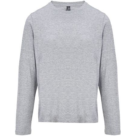 Футболка с длинным рукавом женская Monarch Women, серый меланж, размер XS