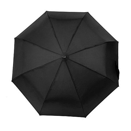 Зонт складной полуавтоматический Forest Rainman, диаметр 130 см, 8 панелей, в подарочной коробке, черный