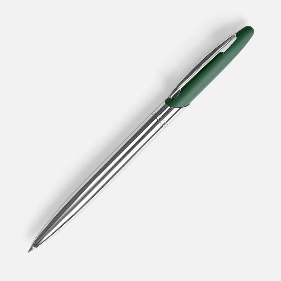 Ручка шариковая Dagger Soft Touch, зеленая