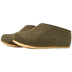 Домашние валенки Cant, зеленые (олива), размер 47