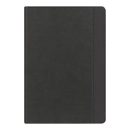 Ежедневник Flexy Viva Latte Daphne Color A5, серый/синий, недатированный, в гибкой обложке