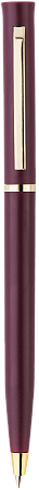 Ручка EUROPA GOLD Бордовая 2024.18